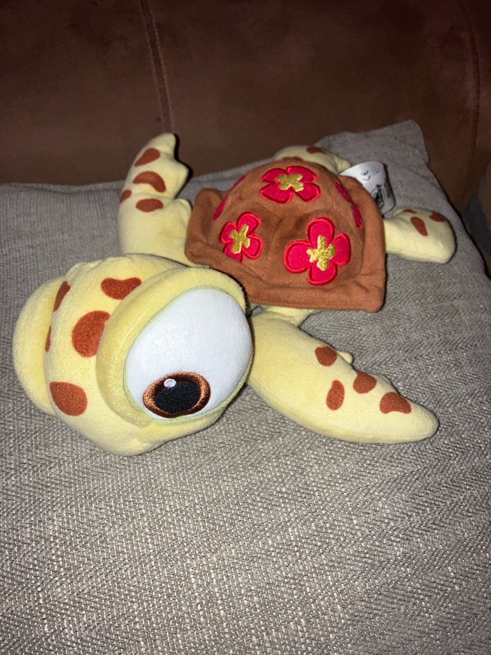 Disney Store Finding Nemo Squirt Plush Sea‎ Turtle